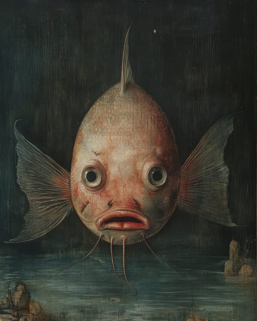 Expressive Wide-Eyed Fish