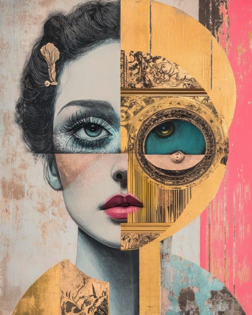 Fragmented Face of Mystery