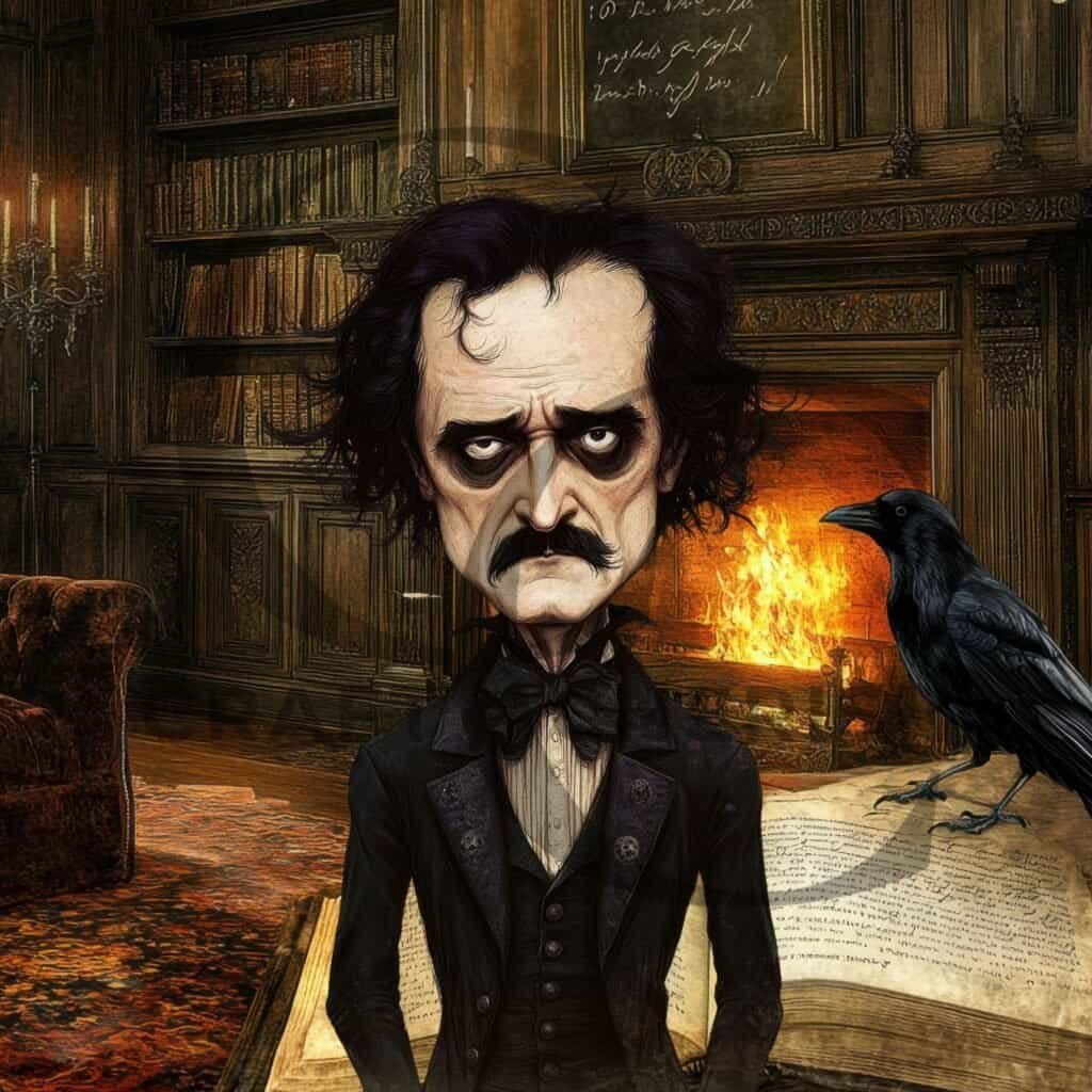 Whimsical Edgar Allan Poe