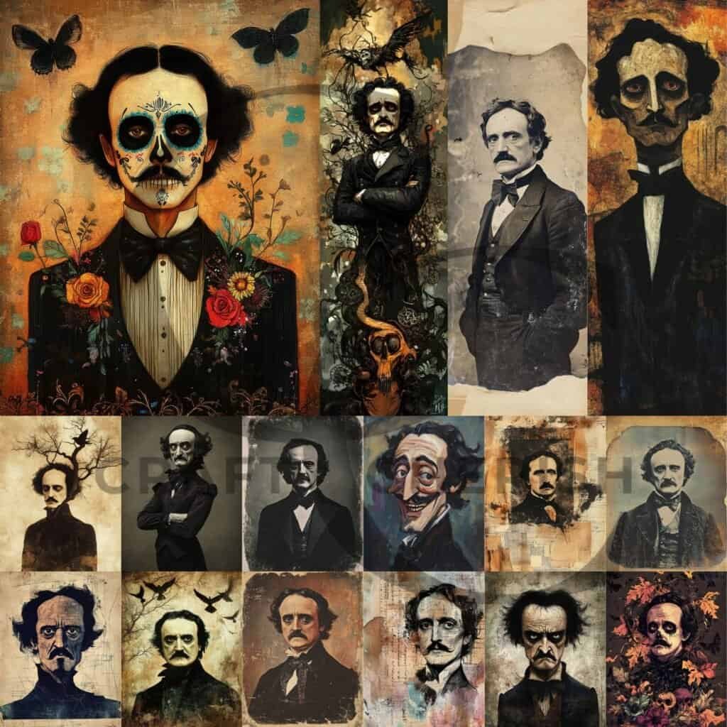 Whimsical Edgar Allan Poe