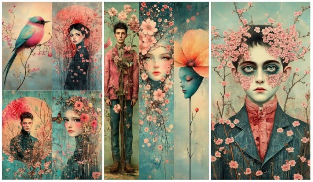 Ethereal Surreal Spring Art - Craft and Cherish