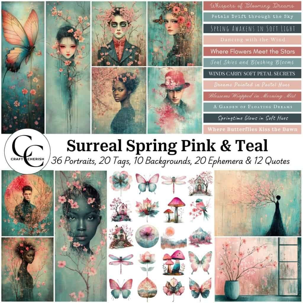 Ethereal Surreal Spring Art