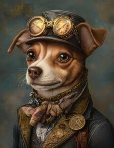 Victorian Steampunk Hound
