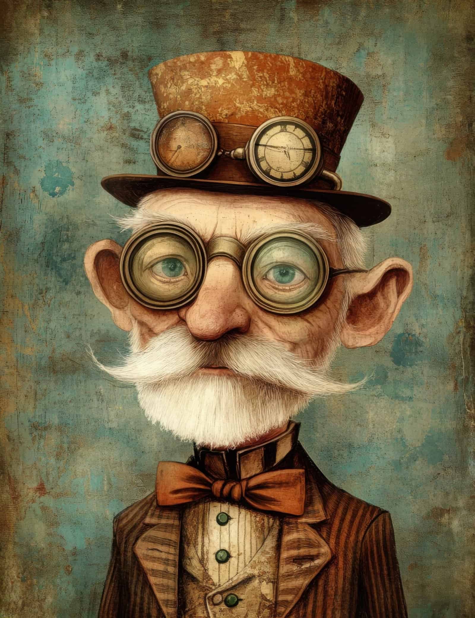 Free Whimsical Steampunk Figure Images - Craft and Cherish
