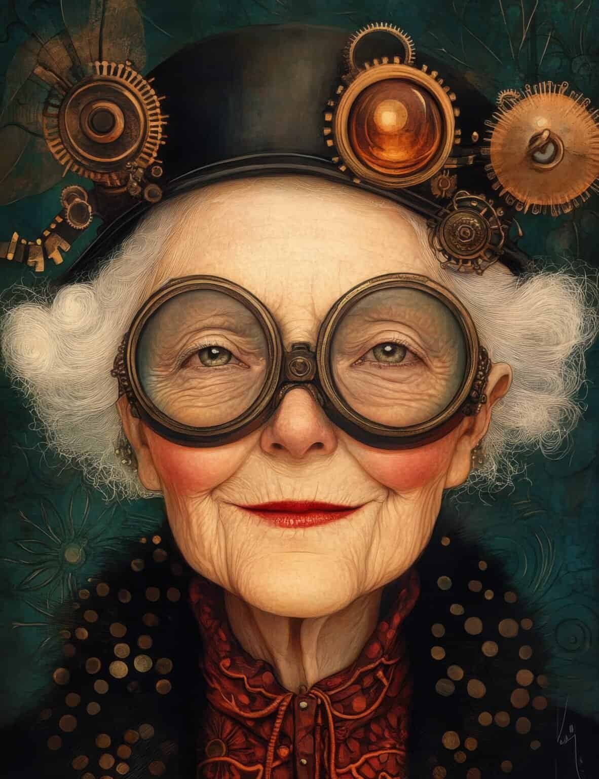 Free Whimsical Steampunk Figure Images - Craft and Cherish