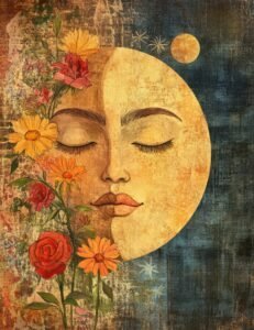 The Floral Moon