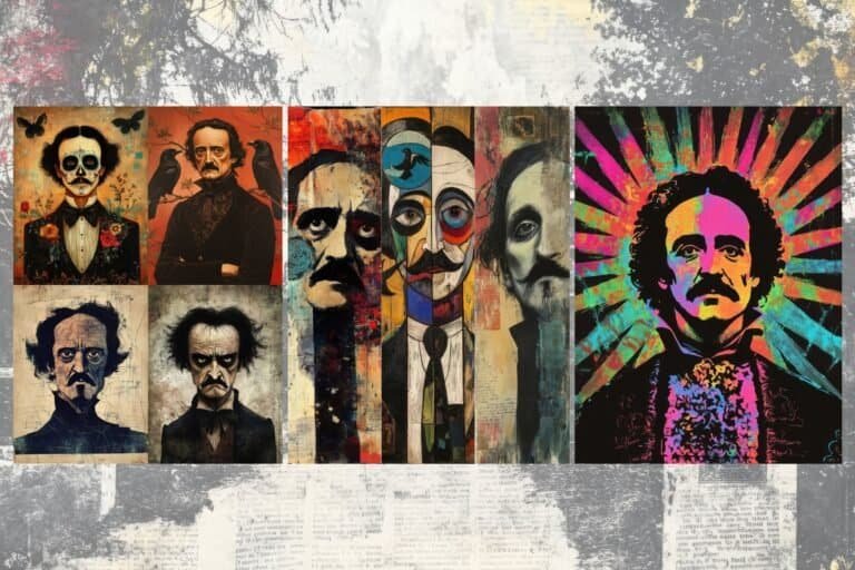 Whimsical Edgar Allan Poe Images