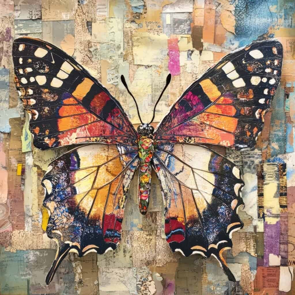 Free Mixed-Media Butterfly Images and Printable Sheets Vol-1 - Craft ...