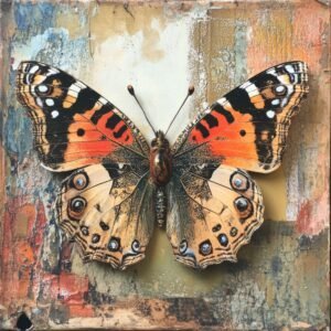 Autumn butterfly
