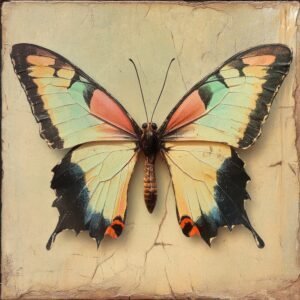 Pastel butterfly