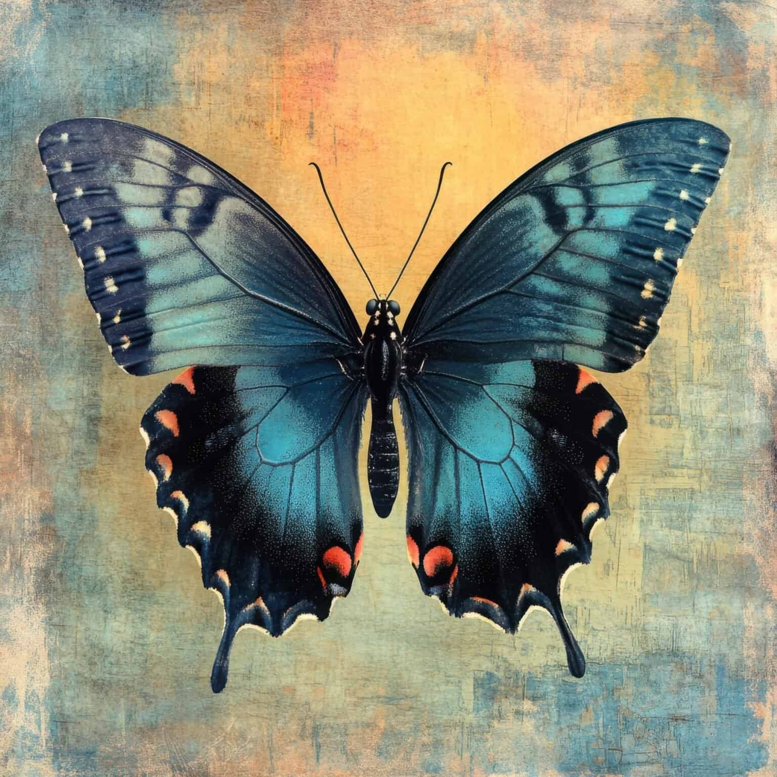 Free Mixed-Media Butterfly Images and Printable Sheets Vol-3 - Craft ...