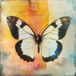 Twilight Indigo Butterfly