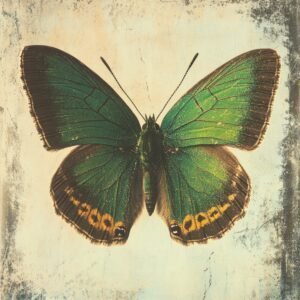 Ivory Dip Butterfly
