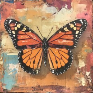 Cocoa Blush Butterfly