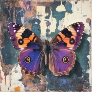 Soft Painted Lady Butterfly
