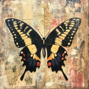 Plum Burst Butterfly