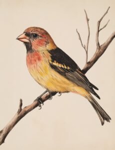 Warm Golden Finch
