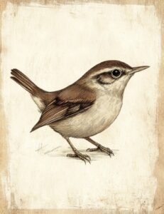 Petite Brown Wren