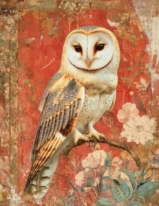 Autumn-Eyed Barn Owl