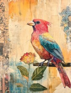 Vibrant Tropic Parrot
