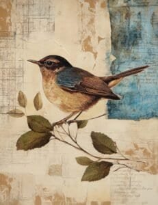 Blue-Throated Leaf Perch