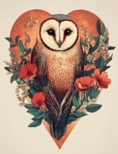 Scarlet-Breasted Owl