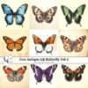 Free Vintage Butterflies