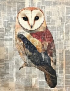 Collage Owl