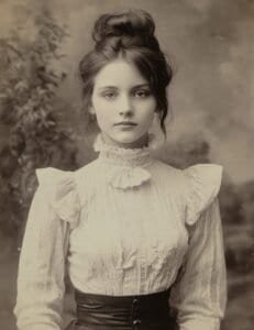 Moody Monochrome Victorian Glamour