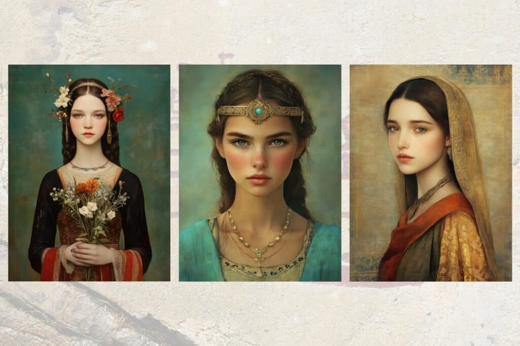 Bronze Age Priestress Images
