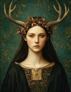 Nature Oracle with Antlers