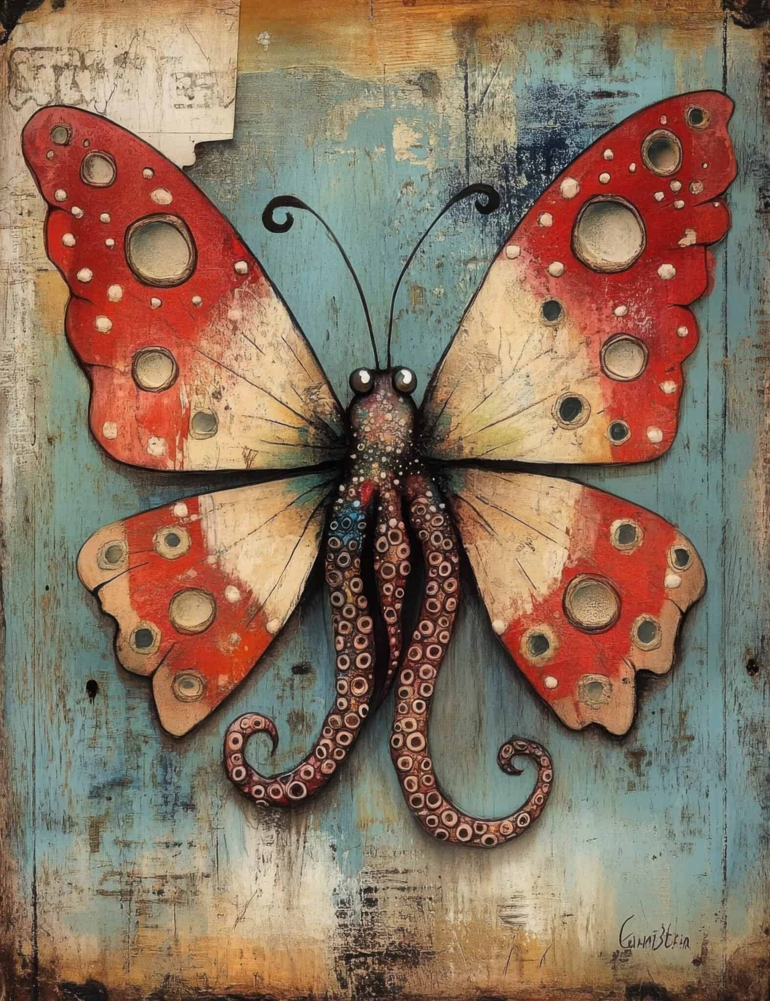 10 Free Mixed-Media Butterfly Images for Butter-Euphoria Book - Craft ...
