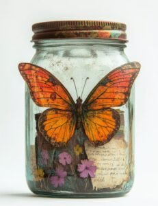 Butterfly in a Jar
