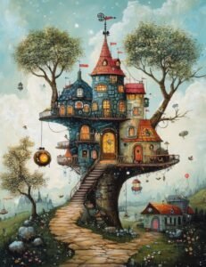 Whimsical Treehouse