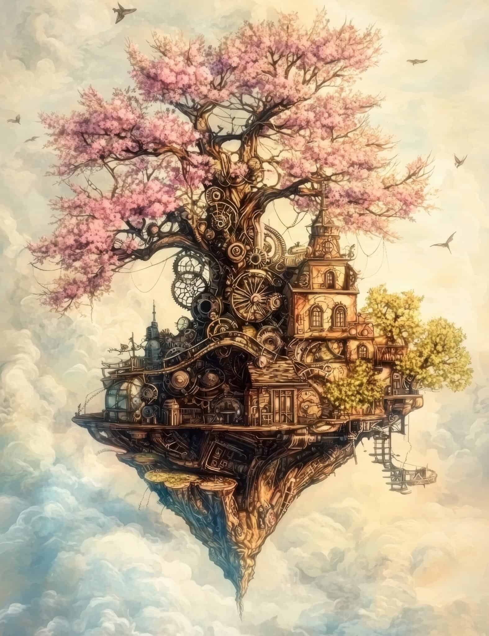 10 Free Steampunk Images for Whimsical Spring Steampunk Book - Craft ...
