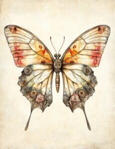 Mechanical Butterfly Wings