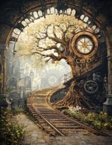 Train Tracks to a Clockwork Tree