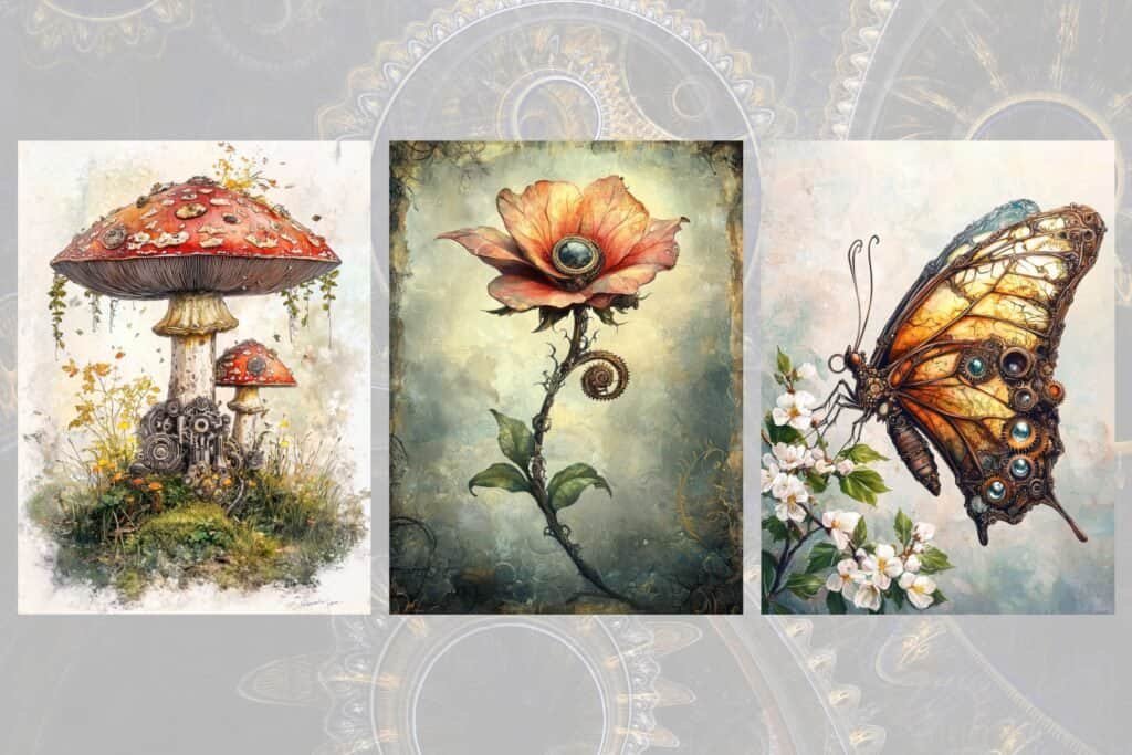 Whimsical Spring Steampunk Images
