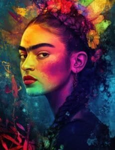 Neon Frida in Fantasy Palette