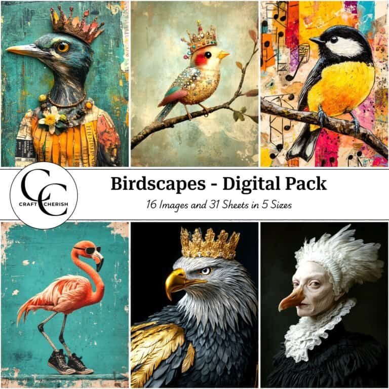 Birdscapes Book - Digital Download Pack (Password Protected)