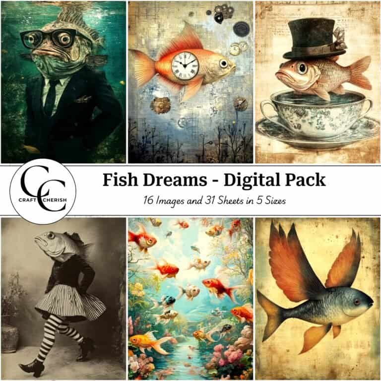Fish Dreams Book - Digital Download Pack (Password Protected)