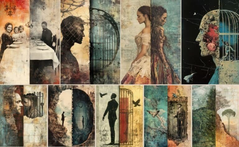 24 Free Mixed Media Divided Reality Images