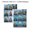 Underwater House Printable Images, Whimsical Ocean Abode Art for Junk Journals – image 5