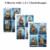 Underwater House Printable Images, Whimsical Ocean Abode Art for Junk Journals – image 4