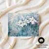 Winter Floral Junk Journal Paper, Vintage Christmas Wildflower Backgrounds for Scrapbooks – image 4