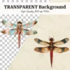 Dragonfly Images, Realistic Dragonfly Figurine Printables for Junk Journals, Scrapbook Ephemera – image 2